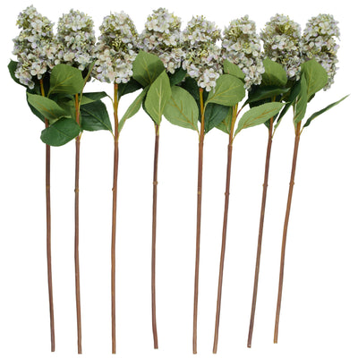 Traditional Blue Faux Artificial Flower Stem