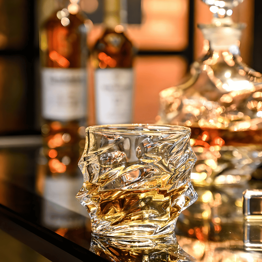 Storm Japanese Crystal Whisky Glass