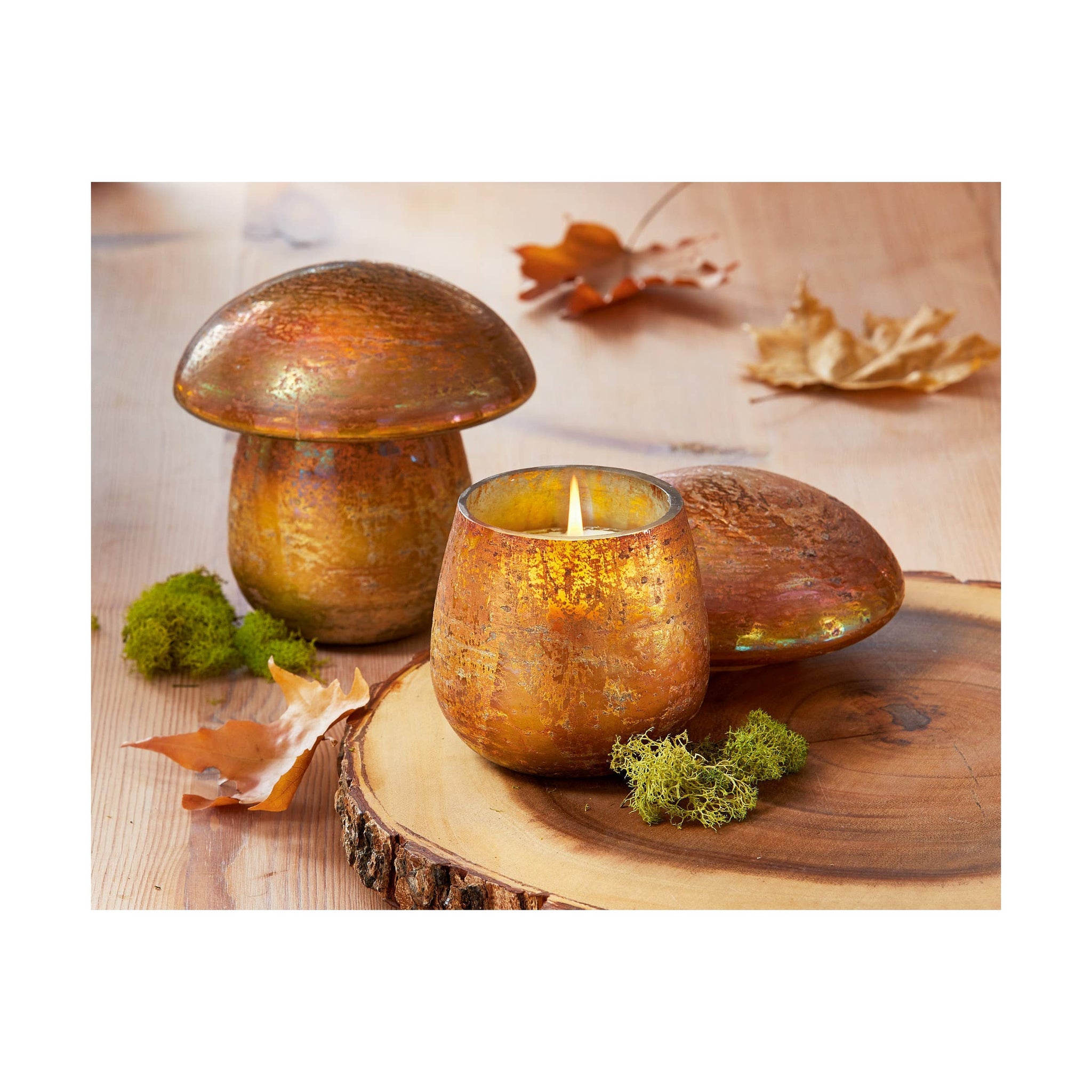 Filled Mushroom Candle - Harvest *