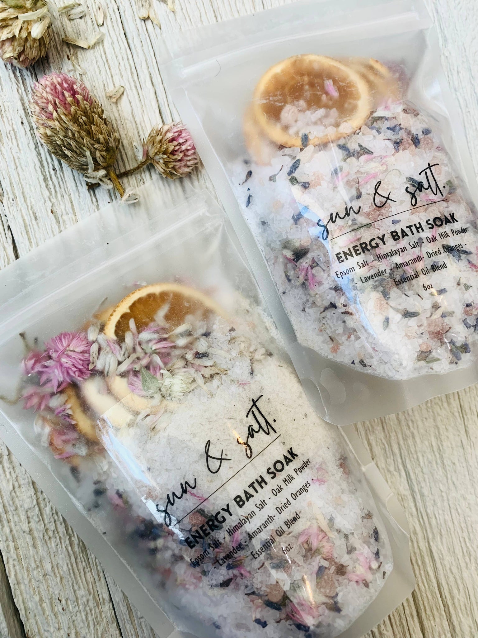 Energy Bath Soak - Bath Salts *