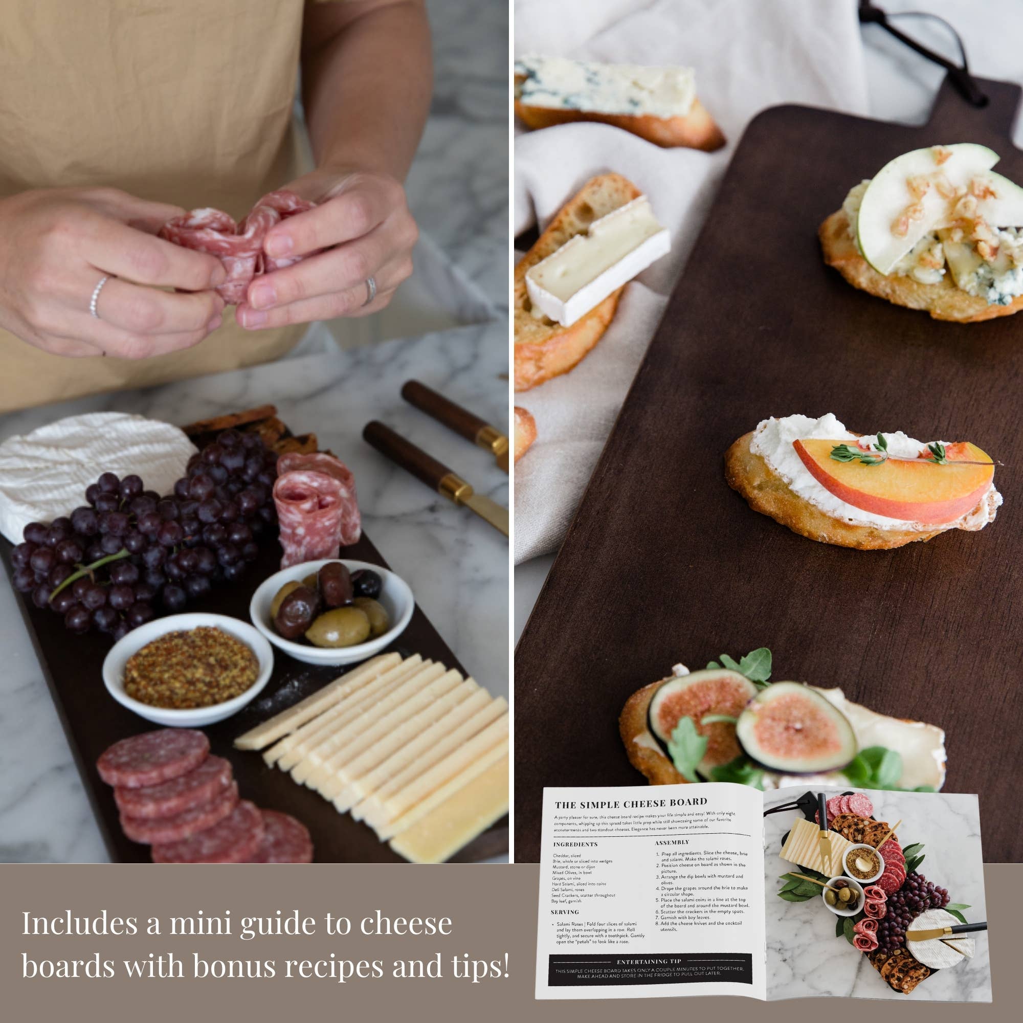 7 Piece Charcuterie Board Set Starter Kit *