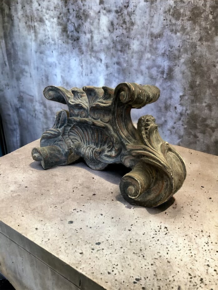 Italian Steel Fragment in the Baroque Style (Quantity of 2)