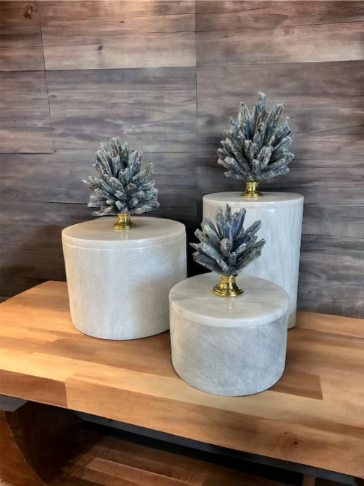 MARBLE JARS SET 3