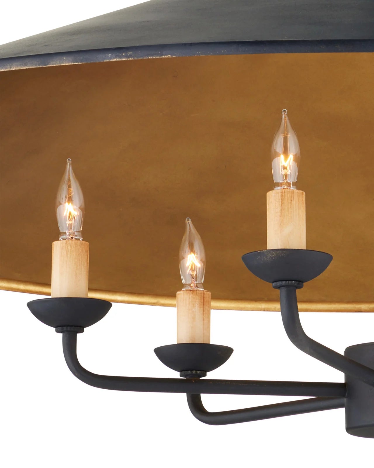 Brussels Black Chandelier by Currey & Co. *