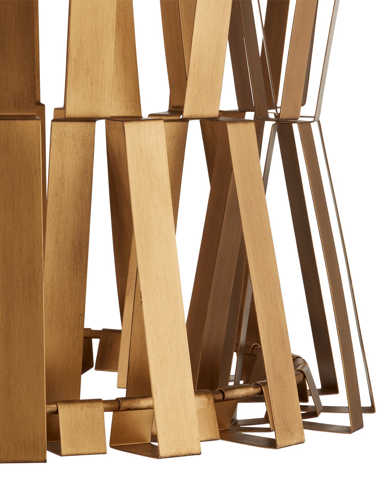 Chaconne Brass Chandelier by Currey & Co. *