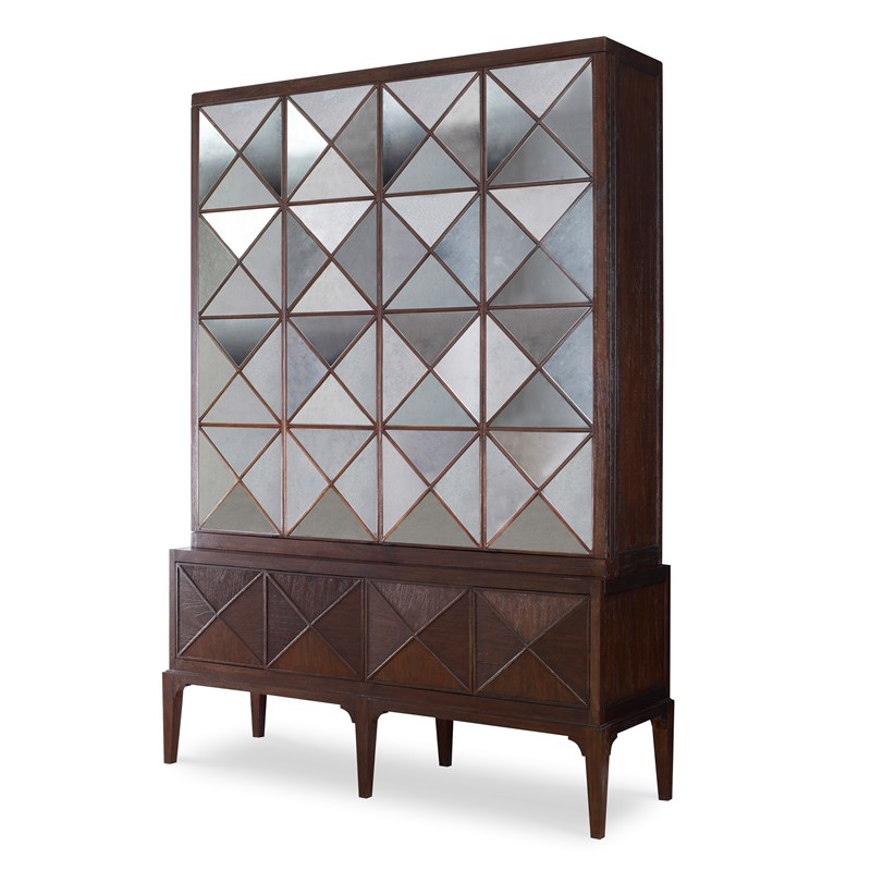Escher Cabinet - Dark Finish