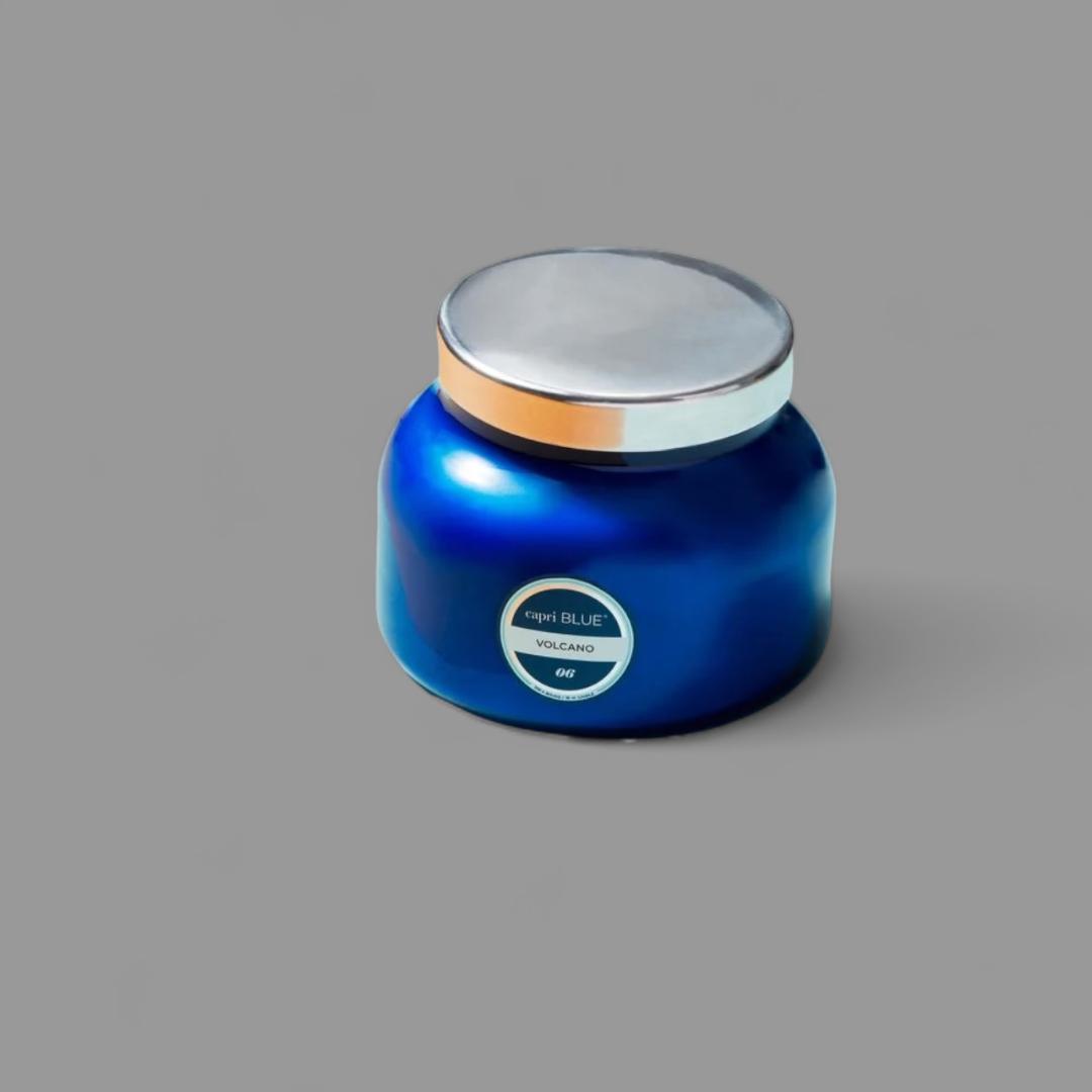 Volcano Blue Signature Jar, 19 oz