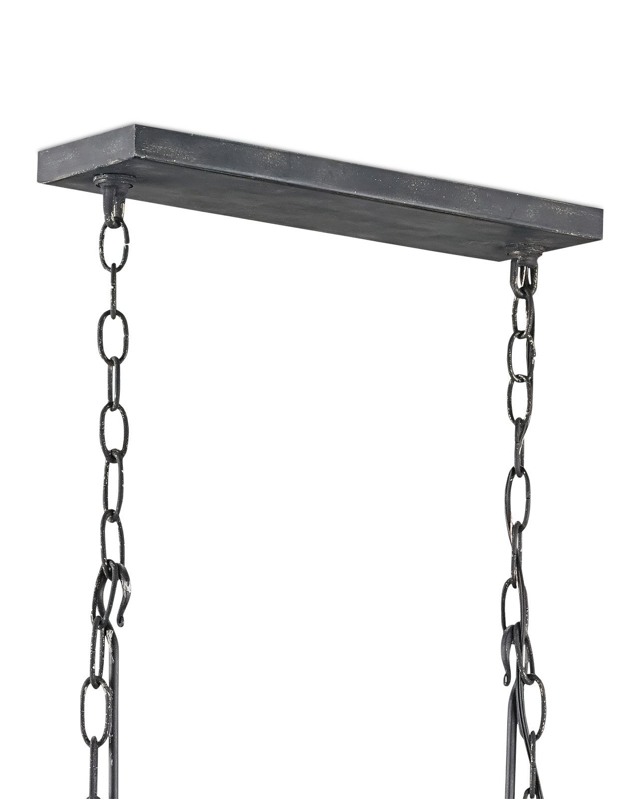 Culpepper Black Rectangular Chandelier by Currey & Co. *